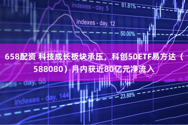658配资 科技成长板块承压，科创50ETF易方达（588080）月内获近80亿元净流入